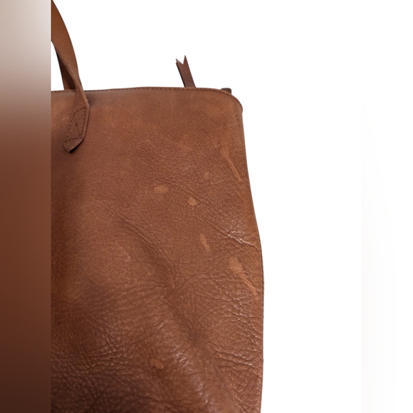 Madewell Leather Transport Tote Bag - Picture 4 of 5